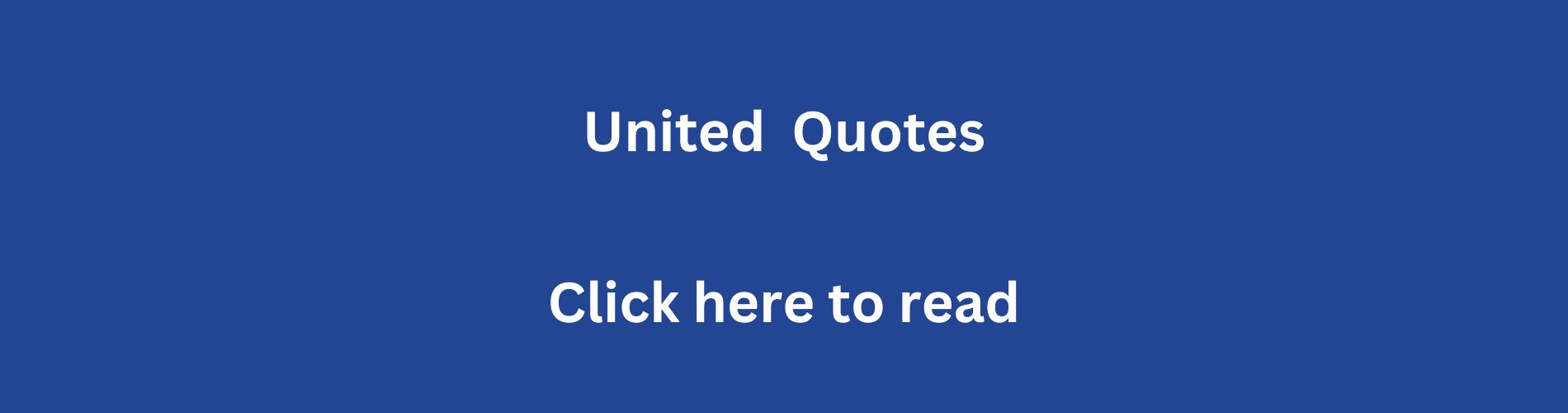 United quotes.