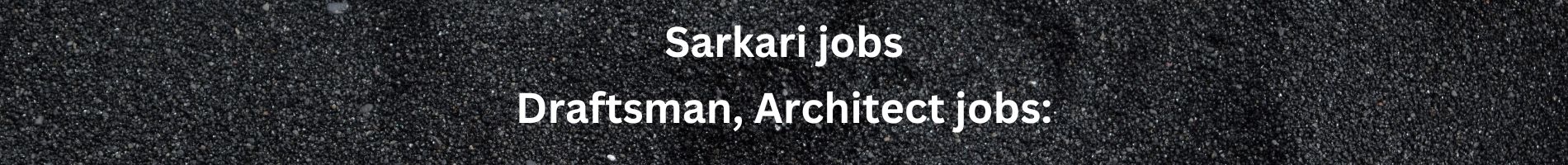 Sarkari jobs: