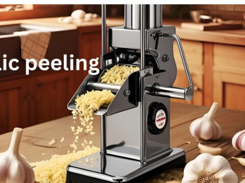 Garlic peeling business.